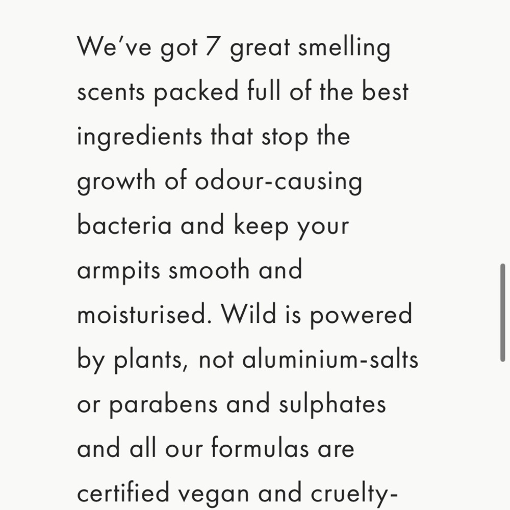 Wild Deodorant Refills & NEW Purple Case - Picture 4 of 6